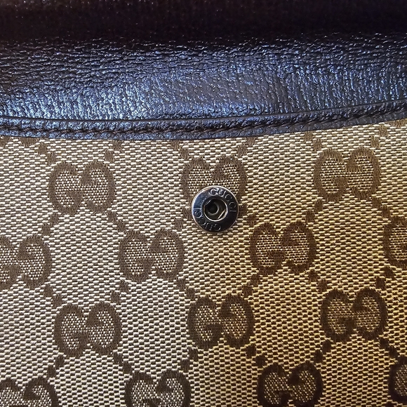 Gucci Long Wallet G logos Beige Brown Authentic - Picture 9 of 12